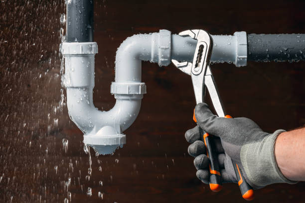 Professional Plumbing technician working in Marengo, IL